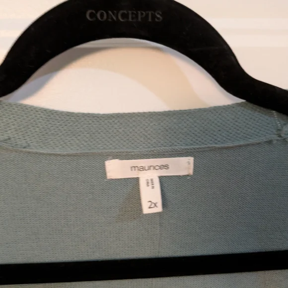 New with tags! Maurices Women's Cardigan in Soft Teal - Picture 2 of 12